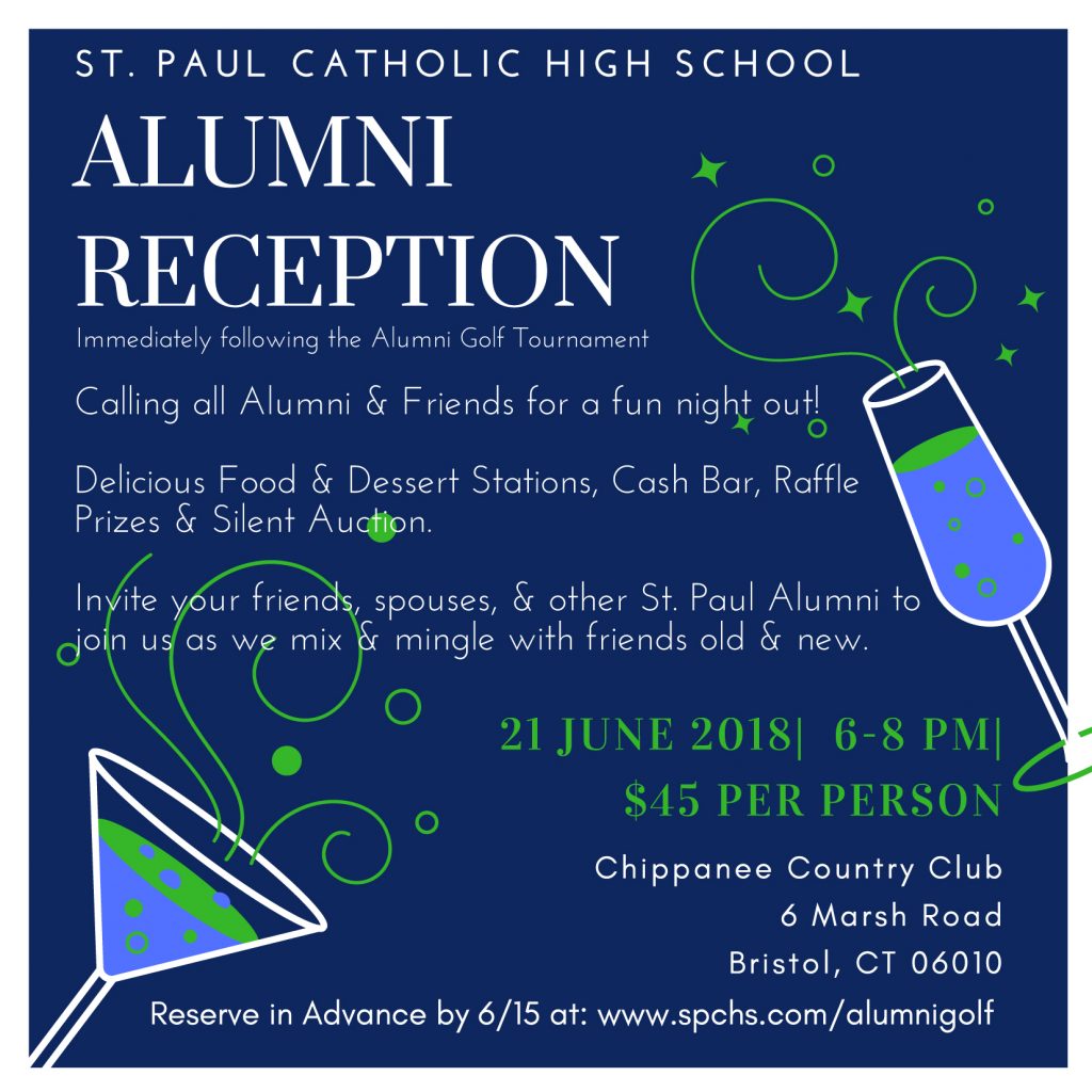 Alumni Reception invite