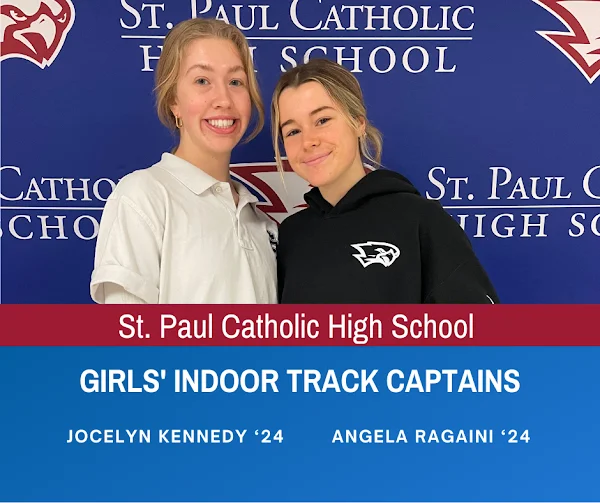 girls indoor track captains