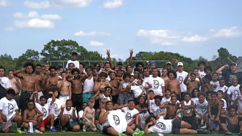 Byron Jones '10 - Summer Football Camp