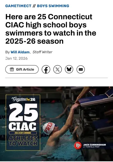 Aidan Palaj Top 25 CT Swimmers