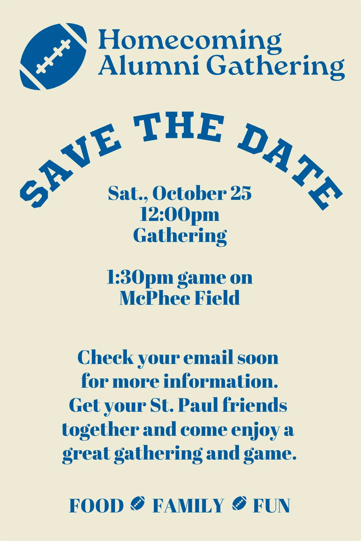 2025 Homecoming Gathering
