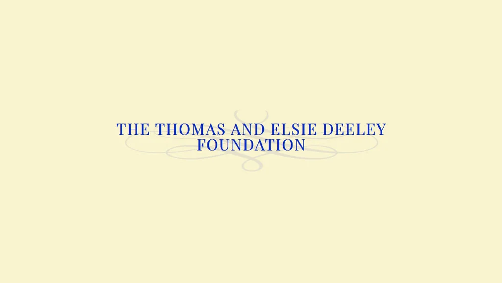 The Thomas and Elsie Deeley Foundation banner