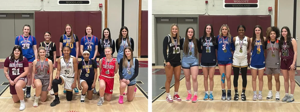 girls basketball collage