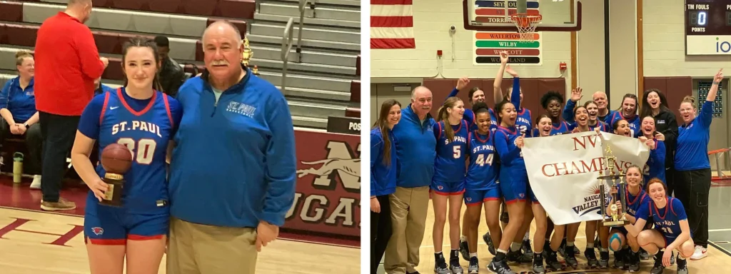 girls basketball collage