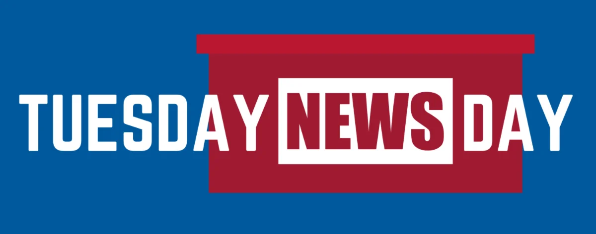 Tuesday News Day banner